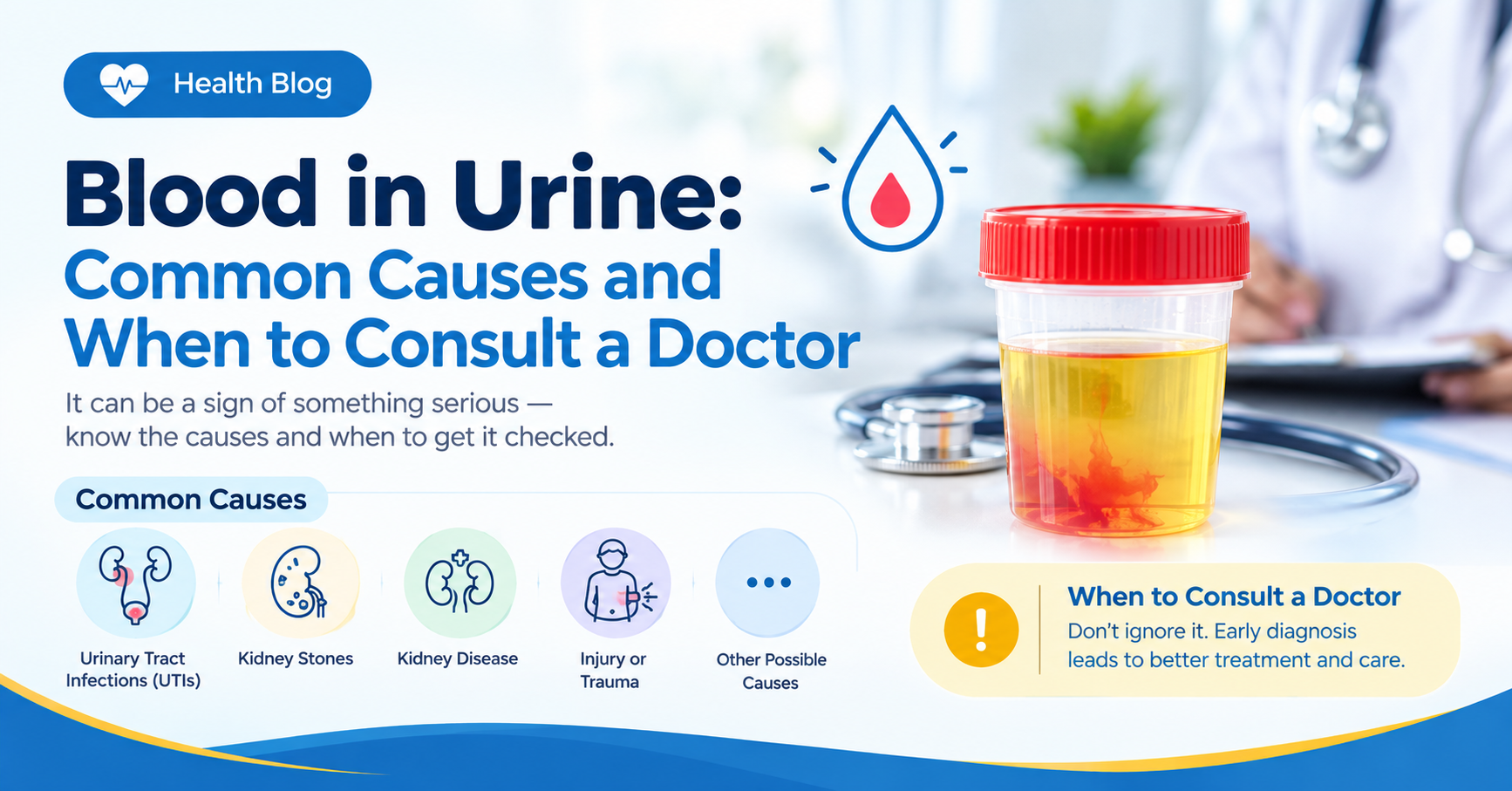 Blood in Urine: Common Causes and When to Consult a Doctor
