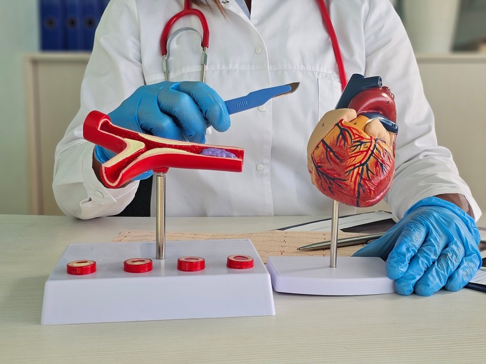 Heart bypass surgery procedure in India showing coronary artery bypass grafting treatment